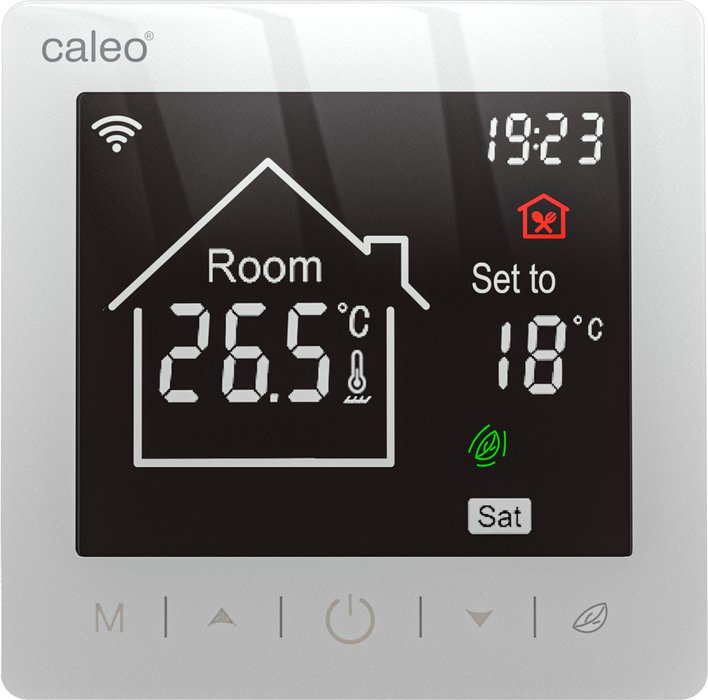 Терморегулятор для теплого пола Caleo C947 WIFI (белый)