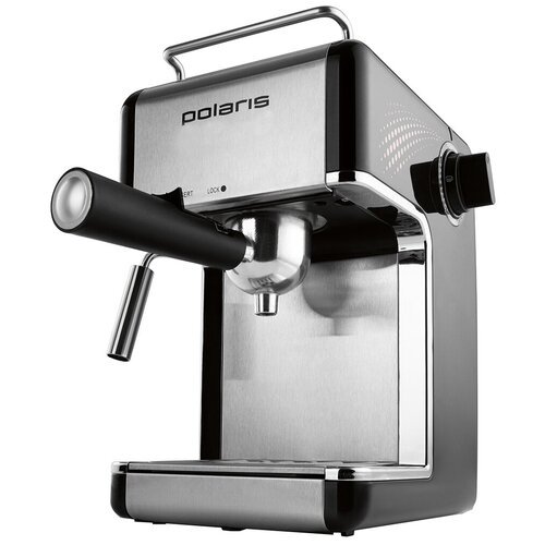 Кофеварка Polaris PCM 4010A, серебристый
