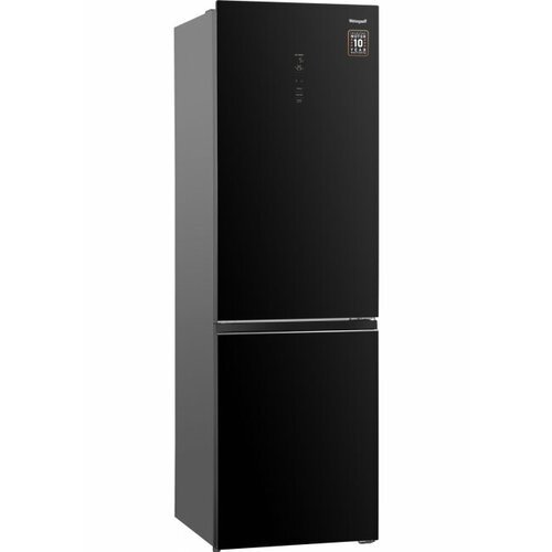 Отдельностоящий холодильник с инвертором Weissgauff WRK 185 Total NoFrost Inverter Black Glass