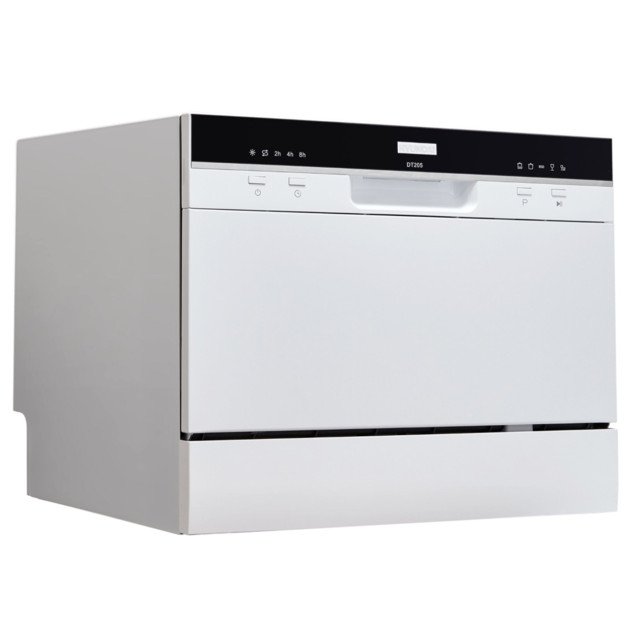 машина посудомоечная настольная HYUNDAI DT205 6 комплектов белый