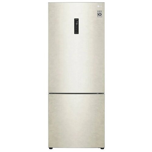 Холодильник LG GC-B569PECM, бежевый