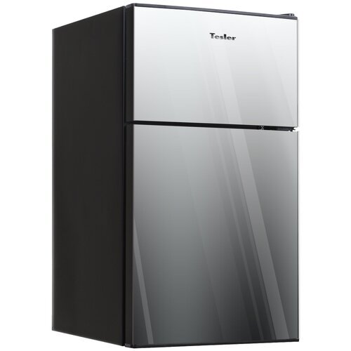 Холодильник Tesler RCT-100, mirror