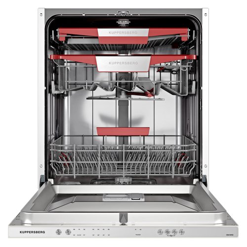 Встраиваемая посудомоечная машина Kuppersberg GIM 6092, лучом на полу, авто-открыванием и инвертором