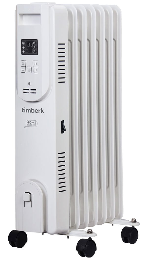 Масляный радиатор Timberk T-OR1507-F10E-WF 1500Вт Wi-Fi, белый Масляный радиатор Timberk T-OR1507-F10E-WF 1500Вт Wi-Fi, белый