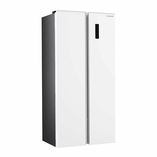 Холодильник WILLMARK SBS-647IGW (477л, Side-By-Sidе, инв. компр, Total NoFrost, A+, стекл. панели, белый)