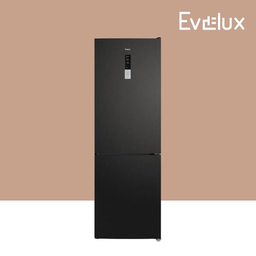 Холодильник с морозильной камерой Evelux FS 2201 DXN