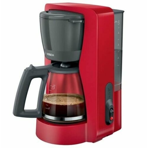 Капельная кофемашина Bosch MyMoment TKA2M114 1200 Вт, красный