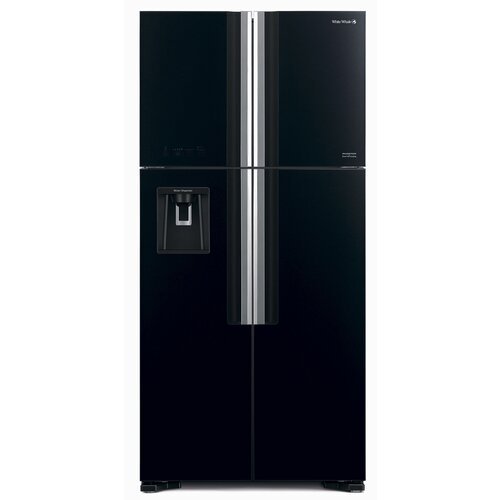 Холодильник Hitachi R-W660PUC7 GBK 2-хкамерн. черный