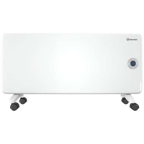 Конвектор Thermex Frame 2000E, 2 кВт, 25 м², колеса в комплекте, белый