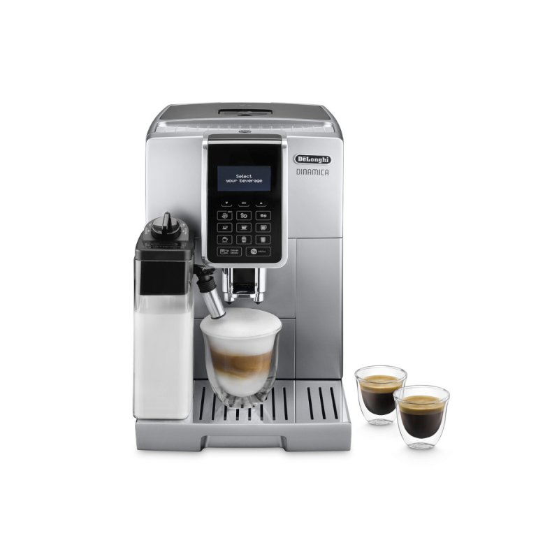 Автоматическая кофемашина DeLonghi Dinamica ECAM350.75.S, серебристый