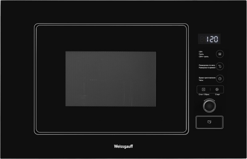Микроволновая печь Weissgauff BMWO-209 PDB 20л. 800Вт черный