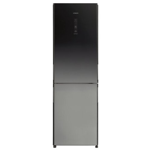 Холодильник Hitachi R-BG410PU6XXGR, градиент серого