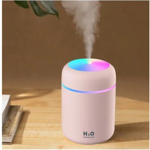 Аромадиффузор-ночник Humidifier H2O, розовый