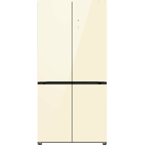 Отдельностоящий холодильник с инвертором Weissgauff WCD 510 Built-in Inverter NoFrost Сhampagne Glass