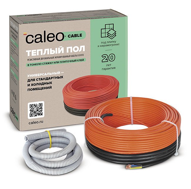 Нагревательный кабель 3 м<sup/>2 Caleo Cable 10W-45″ /></div>
<div itemprop=