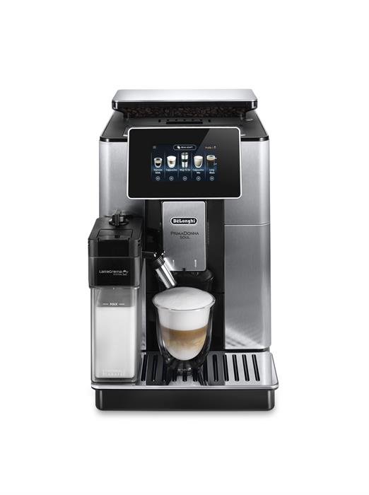 Автоматическая кофемашина DeLonghi PrimaDonna SOUL ECAM610.75.MB, черный/серебристый