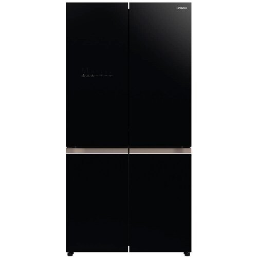Холодильник Hitachi R-WB720VUC0 GBK 3-хкамерн. черное стекло (трехкамерный)