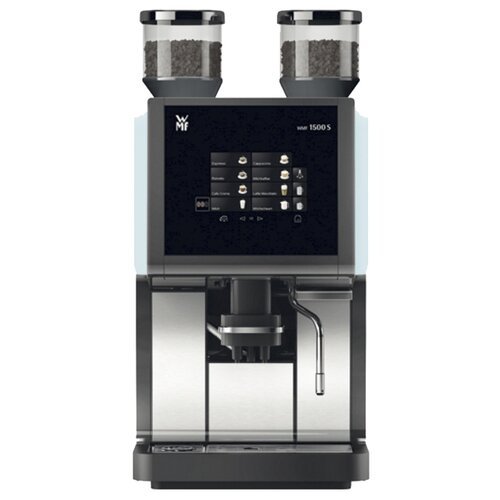 Кофемашина  WMF 1500 S 03.1900.0060, черный/серебристый/голубой