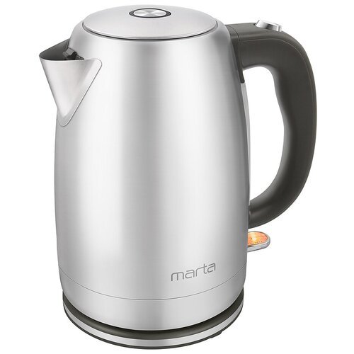 Чайник MARTA MT-4558, серый жемчуг