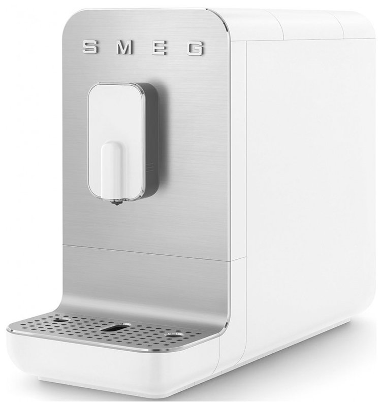 Кофемашина автоматическая Smeg BCC11WHMEU, белый матовый Кофемашина автоматическая Smeg BCC11WHMEU, белый матовый